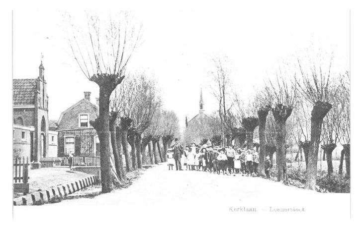 944345 Loenersloot Utr Kerklaan Onbeschreven, Verzamelen, Ansichtkaarten | Nederland, Ongelopen, Utrecht, 1960 tot 1980, Ophalen of Verzenden