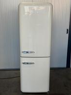 Prachtige smeg retro koelkast, Bella, 200 liter of meer, Met aparte vriezer, Zo goed als nieuw