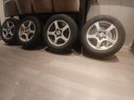 winterbanden met licht metalen velgen  195/65 R15   91T, Auto-onderdelen, Banden en Velgen, Ophalen, 15 inch, Banden en Velgen