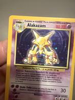 Alakazam holo pokemon card base set, Ophalen of Verzenden, Gebruikt, Losse kaart, Foil