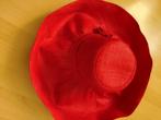 Rode hoed dames, Kleding | Dames, Hoeden en Petten, Ophalen of Verzenden, Zo goed als nieuw, 56 of 57 cm (M, 7 of 7⅛ inch), Hoed