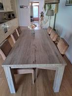 Misschien als grote paastafel, 2.25x1.00x0.80., Huis en Inrichting, Tafels | Eettafels, Ophalen, Vijf personen of meer, Rechthoekig