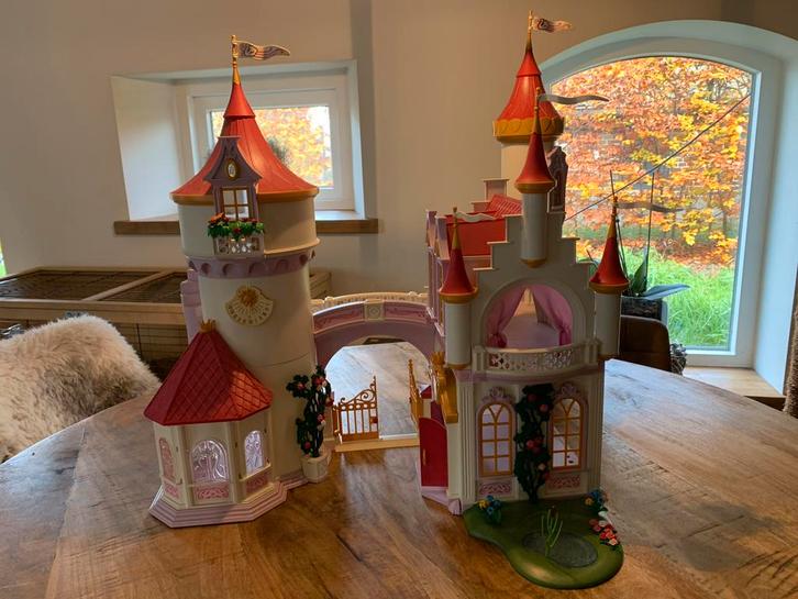 Playmobil Prinsessenkasteel met inrichting + extra (11 sets), Kinderen en Baby's, Speelgoed | Playmobil, Gebruikt, Complete set