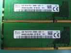 SK Hynix 8 GB (2x4GB) geheugen PC4, Computers en Software, RAM geheugen, Gebruikt, DDR4, 8 GB, Ophalen of Verzenden