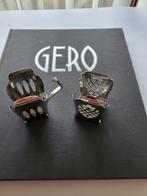 2 x Gero Zilmeta Maggi-fles-houder, Antiek en Kunst, Antiek | Bestek, Verzenden