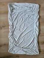Jollein 70x140cm hoeslakens wit 3x + 2x molton + 3x lakentje, Eenpersoons, Ophalen of Verzenden, Zo goed als nieuw, Wit