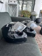 2x motorhelm zgan l/xl, Fietsen en Brommers, Ophalen of Verzenden, Zo goed als nieuw, Extra large of groter