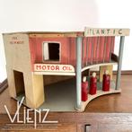 Vintage speelgoed garage tankstation Atlantic Motor Oil, Ophalen of Verzenden, Huis en Inrichting