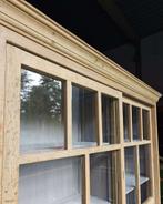 Prachtige oosterse vitrinekast | Naturel - wit #2547, Huis en Inrichting, Kasten | Buffetkasten, Niet ingevuld, 200 cm of meer