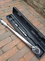 Momentsleutel 1/2" met adapter 3/8"   €  33,00, Ophalen of Verzenden, Van der kaap, Info@vanderkaaphandelsonderneming.nl, Vollenhove