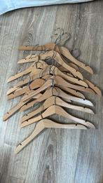 Houten kinder kledinghangers 15 stuks, Kleding | Dames, Kledinghangers, Ophalen of Verzenden, Zo goed als nieuw, Hout, Kinderen