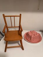 Poppenstoeltje , puddingvorm, Antiek en Kunst, Ophalen