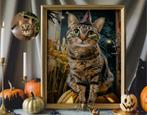 Halloween Huisdier Portret  - Digitaal Kunstwerk van Foto, Ophalen, Nieuw, Overige typen
