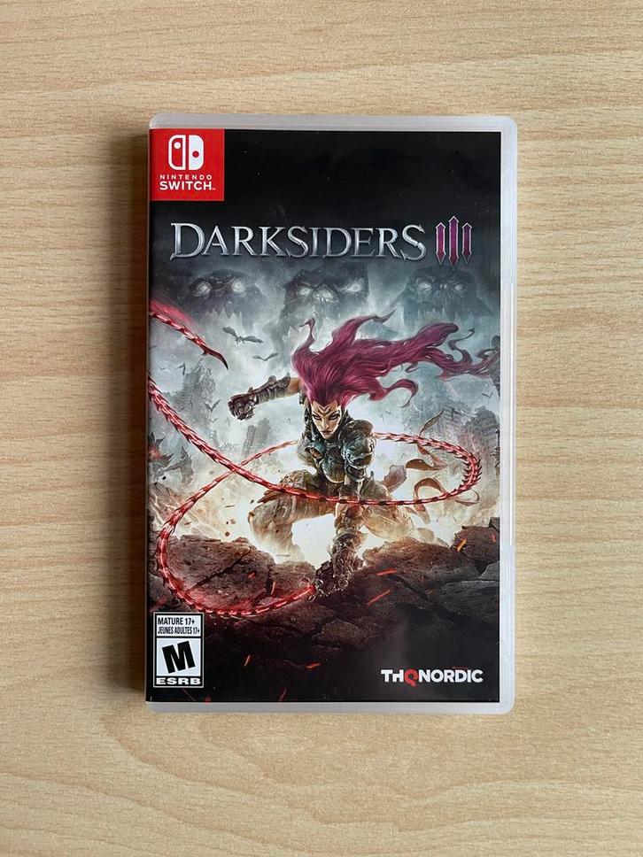Darksiders III - Nintendo Switch, Spelcomputers en Games, Games | Nintendo Switch, Zo goed als nieuw, Avontuur en Actie, 1 speler