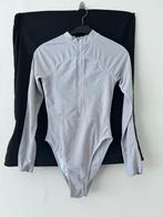 Witte bodysuit met Lange Mouwen, Kleding | Dames, Jumpsuits, Ophalen of Verzenden, Zo goed als nieuw, Maat 36 (S), Wit