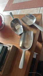 3 aluminium winkelscheppen, Ophalen, Rechthoekig, Minder dan 50 cm