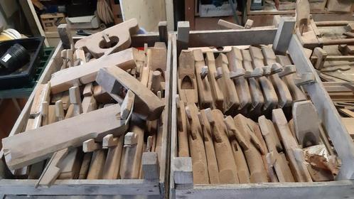Houten handschaaf en profielschaven, Doe-het-zelf en Verbouw, Gereedschap | Handgereedschap, Zo goed als nieuw, Ophalen