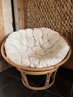 Papasan heerlijke kuipstoel, Huis en Inrichting, Stoelen, Ophalen, Gebruikt, Wit, Boho