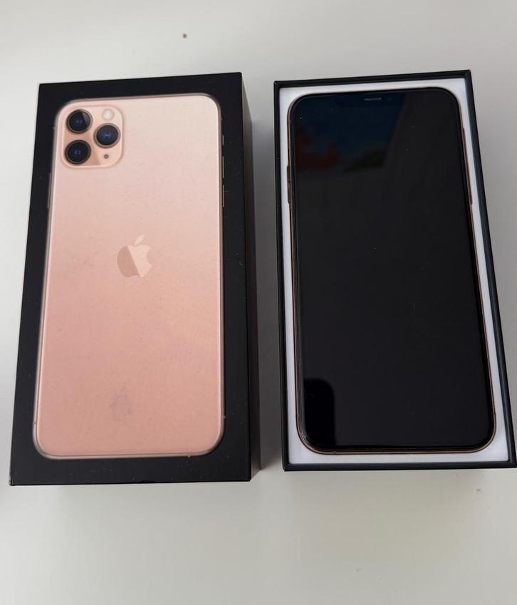 iPhone 11 256GB Pro Max gold, Telecommunicatie, Mobiele telefoons | Apple iPhone, Gebruikt, 256 GB, Zonder abonnement, Zonder simlock