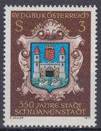 Michel  1552  Yvert 1382  Schwanenstadt   350 jr, Postzegels en Munten, Postzegels | Europa | Oostenrijk, Ophalen of Verzenden