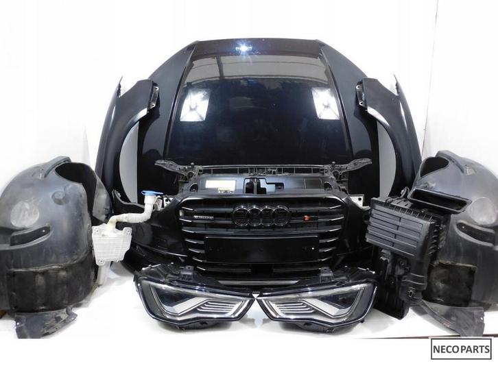 AUDI A3 8V S3 S LINE VOORKOP BUMPER MOTORKAP KOELERPAKKET, Auto-onderdelen, Carrosserie en Plaatwerk, Achterklep, Audi, Achter