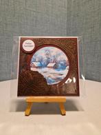 Kaartje kerst huisjes in winterlandschap, Ophalen of Verzenden, Nieuw, Kerst