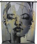 wandkleed velvet gezicht 140 x 170 cm, Huis en Inrichting, Ophalen, Zo goed als nieuw