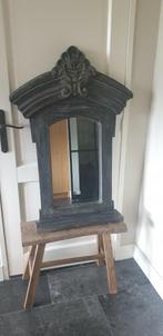 Landelijke kuifspiegel, h 103 cm, Nieuw, Ophalen of Verzenden, Minder dan 100 cm, Rechthoekig