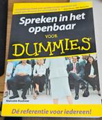 M. Kushner - Spreken in het openbaar voor Dummies, M. Kushner, Sociale wetenschap, Ophalen of Verzenden, Zo goed als nieuw