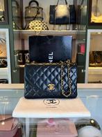 Chanel Half Moon flap bag, Ophalen, Gebruikt, Zwart, Schoudertasje