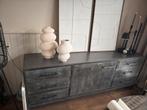 Mooi industrieel dressoir, Huis en Inrichting, Kasten | Dressoirs, Ophalen, Zo goed als nieuw, 25 tot 50 cm, Metaal