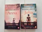 Mariëtte Middelbeek Anna en Julia vrouwen van Vechtlust, Boeken, Ophalen of Verzenden, Zo goed als nieuw