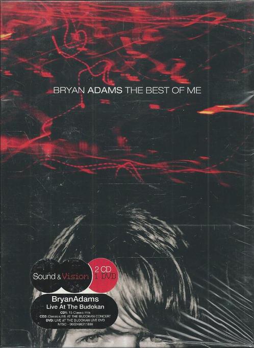 Bryan Adams - The best of me ( dvd + 2cd ), Cd's en Dvd's, Dvd's | Muziek en Concerten, Nieuw in verpakking, Boxset, Alle leeftijden