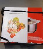 Pannenset Nieuw, Huis en Inrichting, Nieuw, Pannenset, Ophalen of Verzenden, Rvs