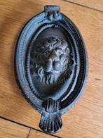 Antieke massief ovale deurklopper, Antiek en Kunst, Antiek | Tin, Ophalen of Verzenden