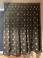 Sterren gordijn b110xl150, 100 tot 150 cm, Ophalen of Verzenden, Zo goed als nieuw, Grijs
