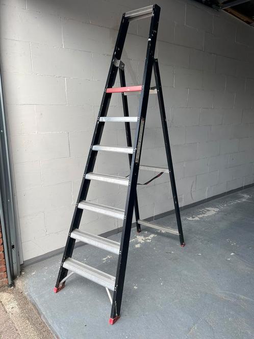 Altrex Taurus Professional TGB7 | ladder | bordestrap 1 x  7, Doe-het-zelf en Verbouw, Ladders en Trappen, Gebruikt, Trap, 2 tot 4 meter