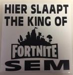 Fortnite deursticker met je eigen naam, Verzenden, Nieuw, Overige typen