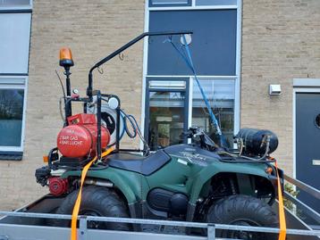Complete onkruidbrander / weedburner voor montage op quad beschikbaar voor biedingen