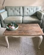 Gezellige, brocante salontafel, Huis en Inrichting, Tafels | Salontafels, 100 tot 150 cm, Minder dan 50 cm, Rechthoekig, 50 tot 100 cm