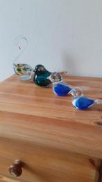 Glazen Vogels en Zwaan Decoratie, Overige kleuren, Ophalen of Verzenden, Minder dan 50 cm, Glas