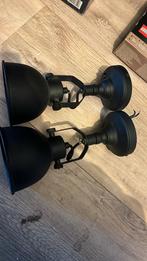 Industriële bedlampjes - Mooi design, Ophalen of Verzenden, Gebruikt, Metaal, Minder dan 100 cm