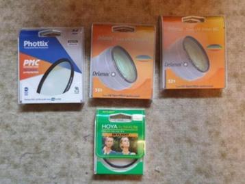 UV Filters - 52. 55 en 58 - Actie beschikbaar voor biedingen