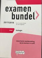 Examenbundel Biologie VWO 2017/2018, Ophalen of Verzenden, Gelezen, VWO, Biologie