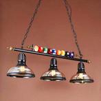 Biljard lamp nieuw in doos, Huis en Inrichting, Lampen | Hanglampen, Nieuw, Ophalen of Verzenden, Landelijk, Metaal