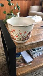 Leuke kunstof bloempot, Tuin en Terras, Bloempotten, Kunststof, Gebruikt, Rond, Binnen