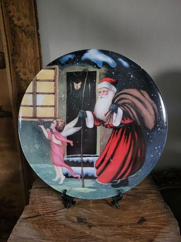 Grote Nostalgische Kerstbord  beschikbaar voor biedingen