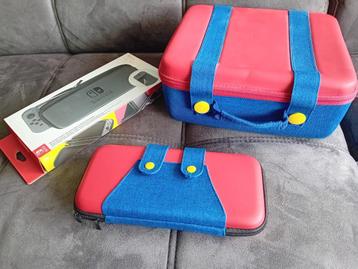 Mario Set koffer / case / hoesje voor Switch 1 beschikbaar voor biedingen