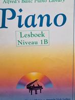 Piano Lesboek 1 B. Alfred's Basic Piano Library.  Nederlands, Les of Cursus, Ophalen of Verzenden, Zo goed als nieuw, Piano