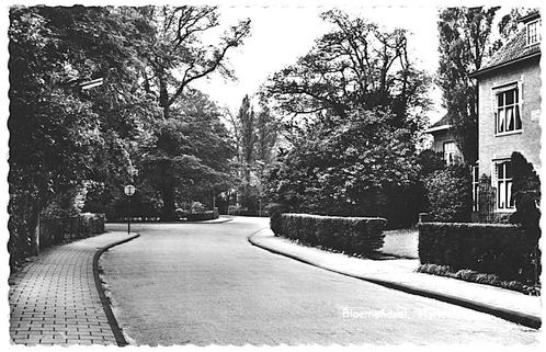 963604	Bloemendaal	1963 Hartenlustlaan	_gelopen met mooie ze, Verzamelen, Ansichtkaarten | Nederland, Gelopen, Noord-Holland, 1960 tot 1980